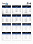 1594 Calendar (PDF, Word, Excel)