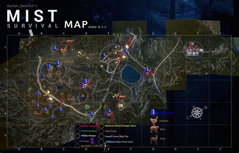 Map Official Mist Survival Wiki