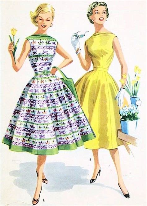1950s Vintage Mccalls 3489 Two Pc Rockabilly Dress Pattern Beautiful