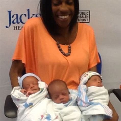 seeing triplets 47 year old woman gives birth to triplets after naturally conceiving and calling it