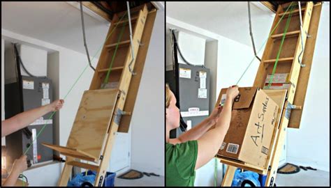 Diy Attic Storage Lift Convenience In 8 Easy Steps Your Projectsobn