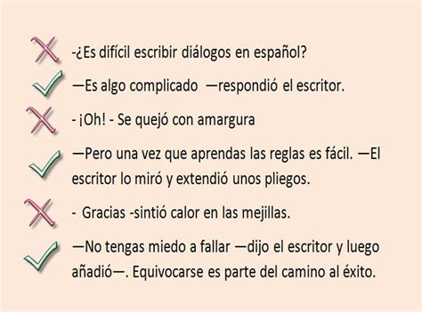 Cómo Escribir Los Diálogos En Español Consejos Sobre Escritura