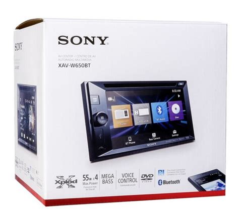 Estereo Pantalla 2 Din Sony Bluetooth Usb Dvd Xav W650bt 499900