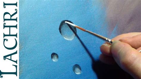 Teach yourself how to paint with free online lessons for beginners. How to paint easy bubbles and water droplets - Time Lapse ...