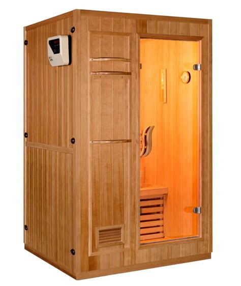 New 1 2 Person Hemlock Swedish Wet Dry Traditional Steam Sauna Spa 4 5 Sdi Factory Direct