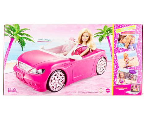 Barbie Glam Convertible And Doll Pink Au