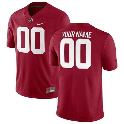 Secure your seat in the stands this season by getting alabama crimson tide football tickets. Men's Nike Crimson Alabama Crimson Tide Football Custom ...
