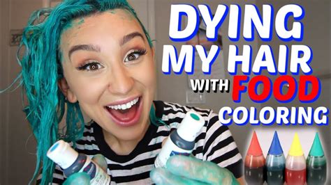 How To Color Your Hair With Food Coloring Home Design Ideas