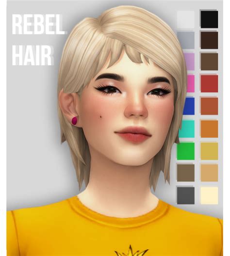 Yomas Cc Finds Okruee Rebel Hair Mullet With A Punk Twist