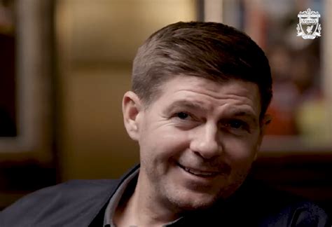 Video Gerrard Jokes That His Son Loves Liverpool Star More Than His Dad