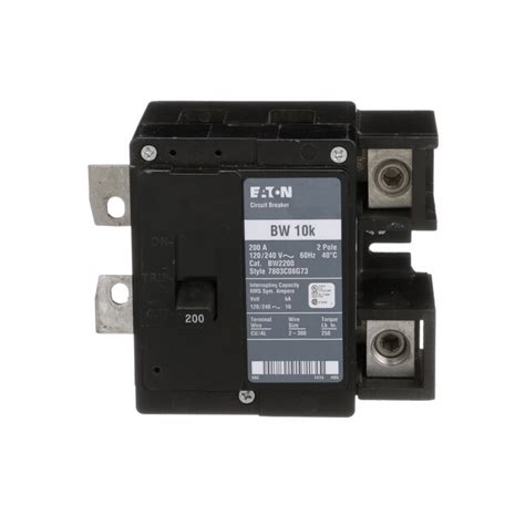 Eaton Type Br 200 Amp 2 Pole Main Circuit Breaker In The Circuit