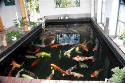 Stunning Indoor Fish Ponds With Waterfall Ideas 01 Pond Waterfall