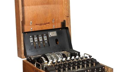 A Creepy World War Ii Enigma Machine Hits The Auction Block