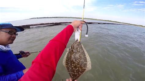 Trinity Bay Flounder Fishing Texas Limit Youtube