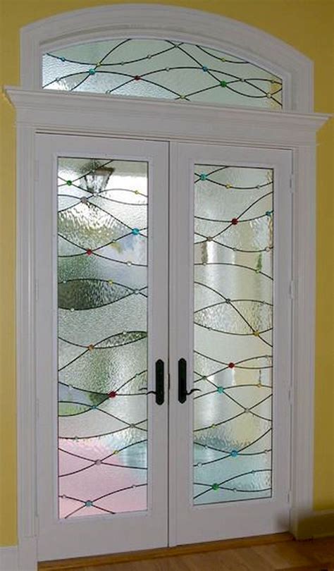 50 Awesome Decorative Glass Doors Ideas Home To Z Stained Glass