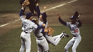 Dodgers win the 1981 World Series at Yankee Stadium PHOTOGRAPH COURTESY ...