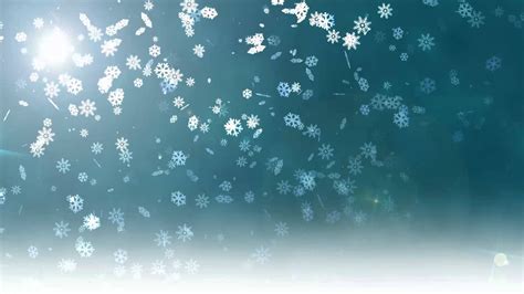 Christmas Snowflakes Daylight Free Footage Stock Background Video