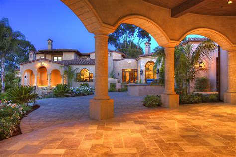 Tuscan Home Patio San Diego By Architect Mark D Lyon Inc Houzz