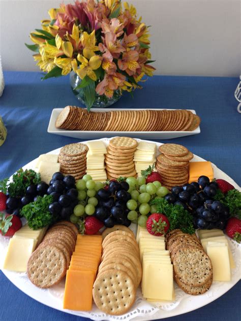 Cheese And Crackers Party Food Appetizers Party Food Platters Food