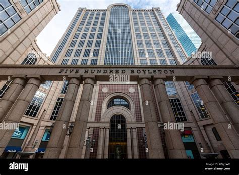 500 Boylston Street, Boston, Massachusetts, USA Stock Photo - Alamy