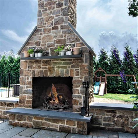 How To Build A Stone Fireplace And Chimney Storables