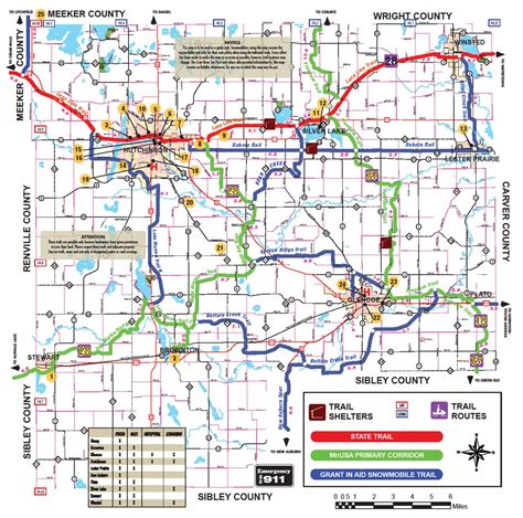 30 Minnesota Snowmobile Trails Map Online Map Around The World