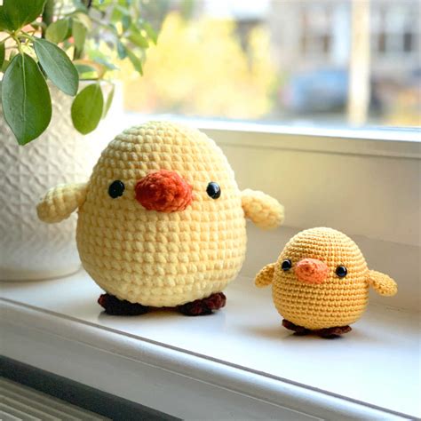 Free Baby Chicken Crochet Pattern Diy Fluffies