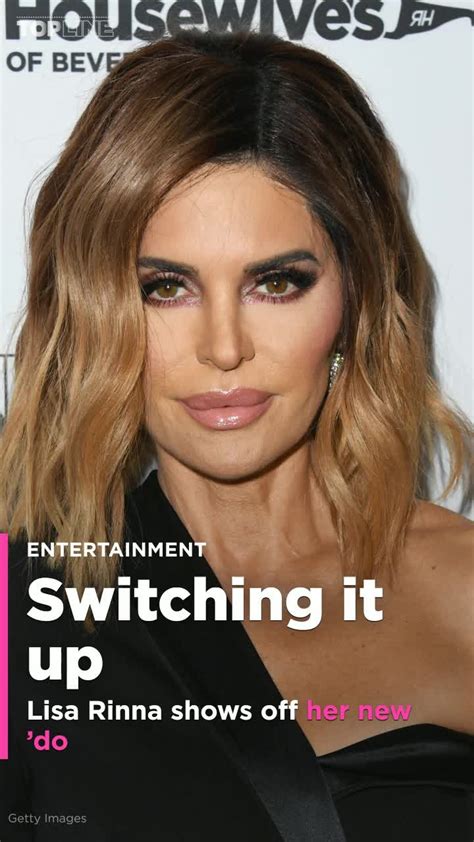 Lisa Rinna Shows Off Her New Hair