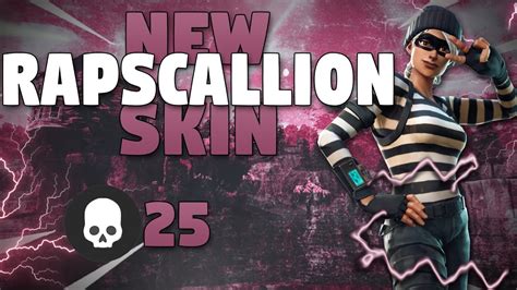 New Rapscallion Skin 25 Kills Fortnite Battle Royale Gameplay