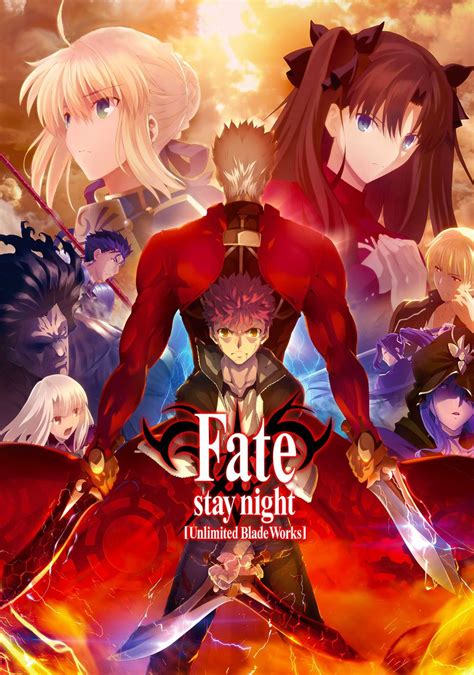 Fatestay Night Unlimited Blade Works Fate Stay Night Anime Fate