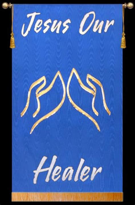 Jesus Our Healer Christian Banners For Praise And Worship