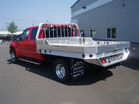 Commercial Truck Success Blog Beautiful Aluminum Flatbed On Red Crew