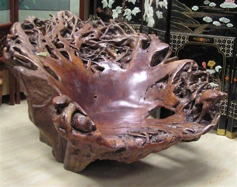 Contemporary hand carved tree stump african chair, perfect for sitting and holding space, decoratively or functionally. tree root chair | Radical Roots | Pinterest | Furniture ...