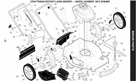 Page 38 of Craftsman Lawn Mower 917.376407 User Guide | ManualsOnline.com