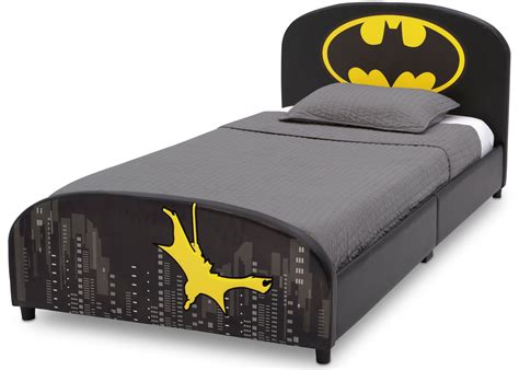 Batman Upholstered Twin Bed Delta Children