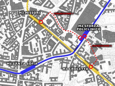 Milano Crocetta Connettere La M4 Alla M3 Urbanfile Blog