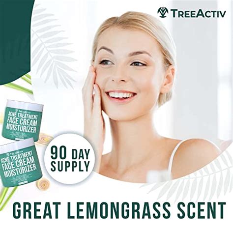 Acne Treatment Face Cream Salicylic Acid And Tea Tree Oil Formula Deeply