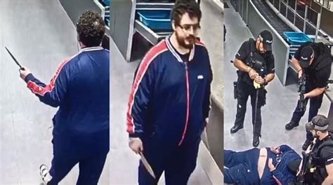 Man Wielding Kitchen Knives Tasered At Gatwick Airport Fox News