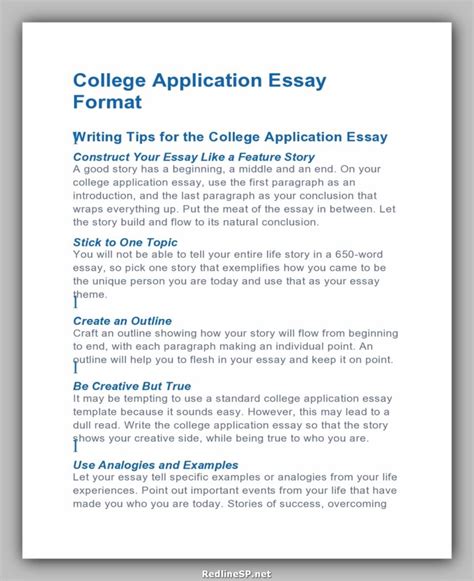 24 Greatest College Essay Examples Redlinesp