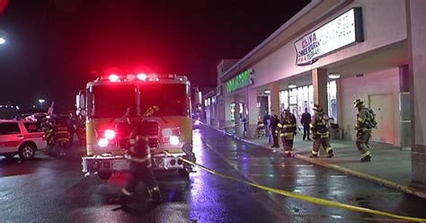 Crews Battle Fire At Shopping Center In Brooklawn Cbs Philadelphia