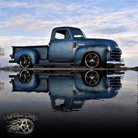 Chevy Hot Rod Rat Pickup Truck Patina Shop No Air Ride Bagged C F For Sale In
