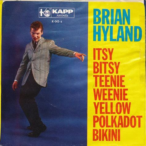 Brian Hyland Itsy Bitsy Teenie Weenie Yellow Polkadot Bikini Brian Hyland Teenie
