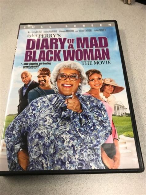 TYLER PERRY DIARY OF A MAD BLACK WOMAN THE MOVIE DVD UPC EBay