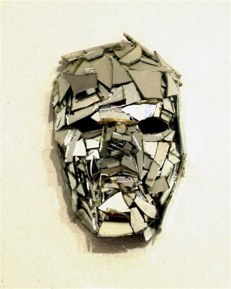 Broken Mirror Mask By Joanllado On Deviantart Broken Mirror Art