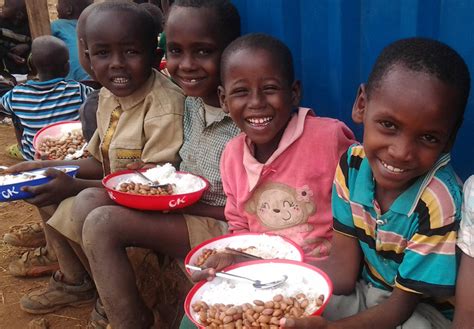 African Kids Eatingbeans Conscious Living Tv