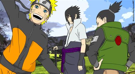 Naruto Sasuke And Shikamaru By Xpand Your Mind On Deviantart