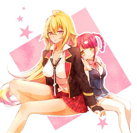 Shikishima Mirei And Tokonome Mamori Valkyrie Drive And More Drawn By Bobpict Danbooru