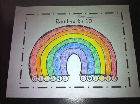 Ways To Make 5 Rainbow Freebie Littlest Scholars