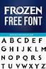 [DOWNLOAD] Free Frozen 2 Font | Frozen font, Frozen cricut, Frozen