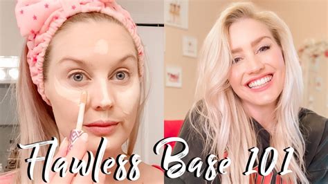 how to create a flawless full coverage base makeup tutorial step by step beginner friendly